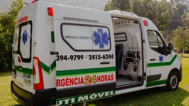 Ambulâncias modernas 24 horas