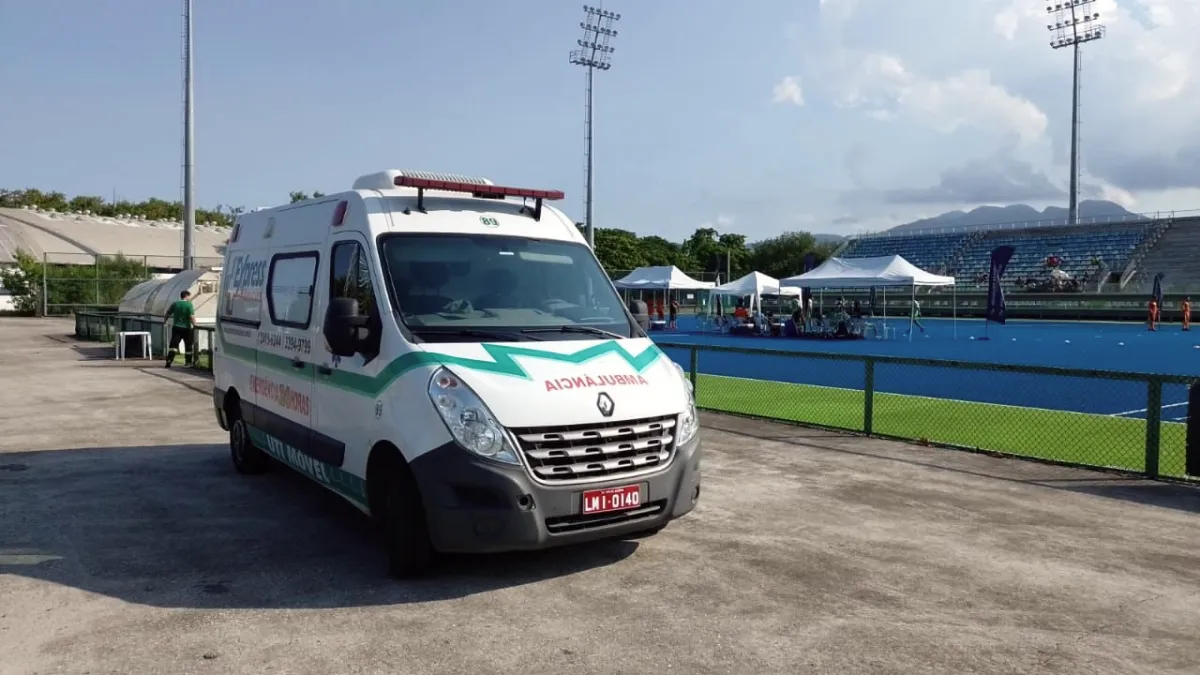 Ambulância para eventos esportivos